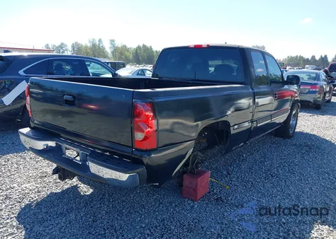 2004 Chevrolet Silverado 1500 Ls из США, поврежденный, VIN 2GCEC19T941137349